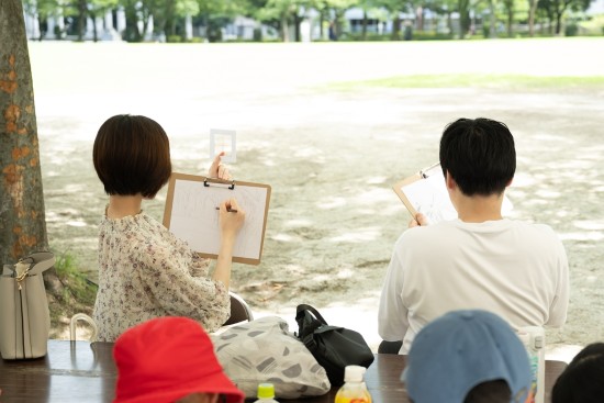 前回の教室の様子